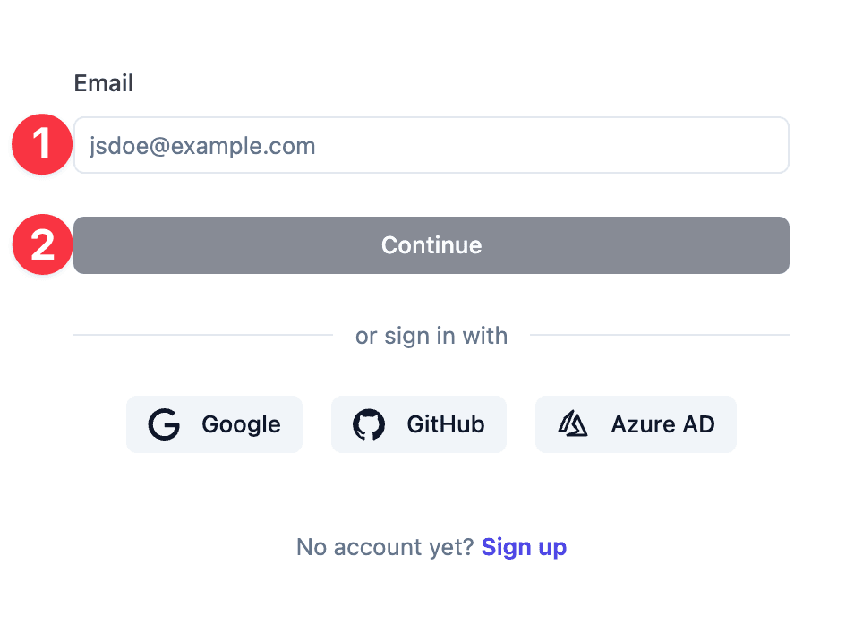 SSO Sign-in Flow